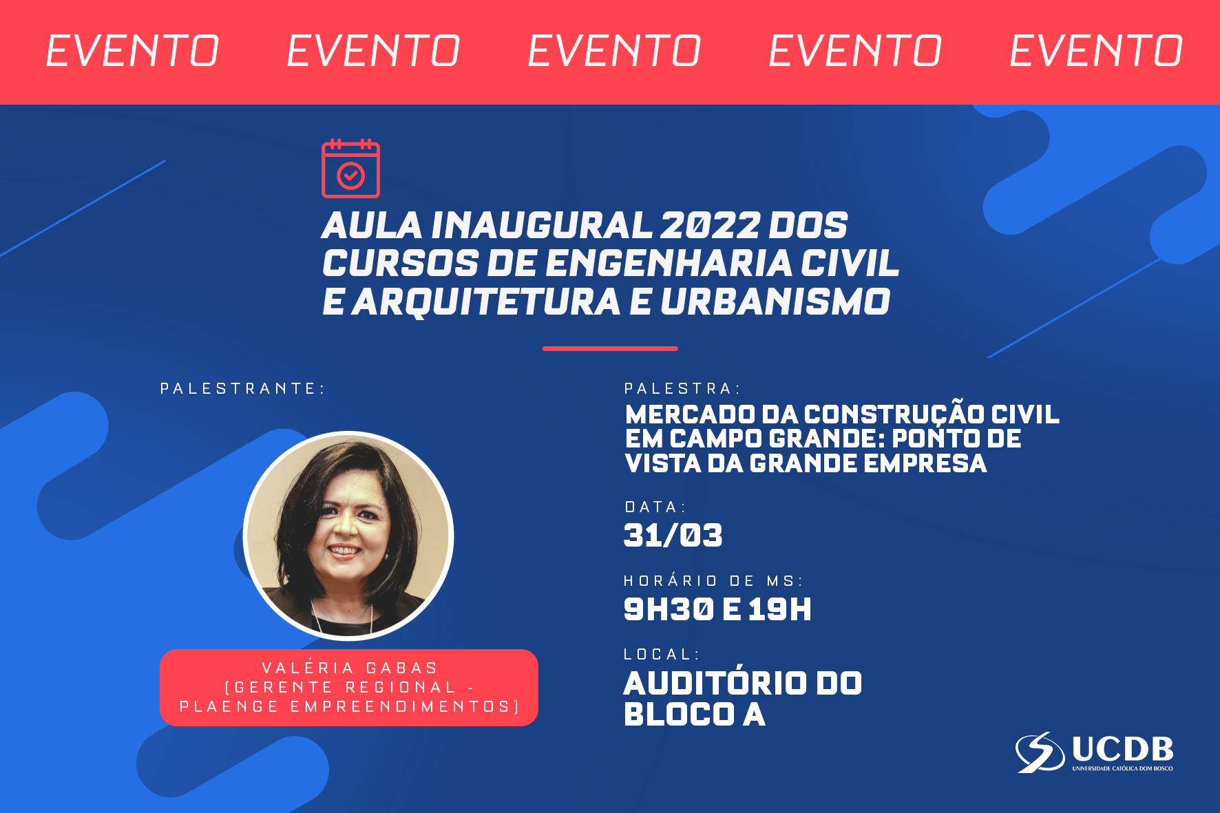 Aula Inaugural 2022 Dos Cursos De Engenharia Civil E Arquitetura E