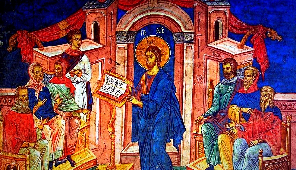 Resultado de imagem para Jesus pregando na sinagoga
