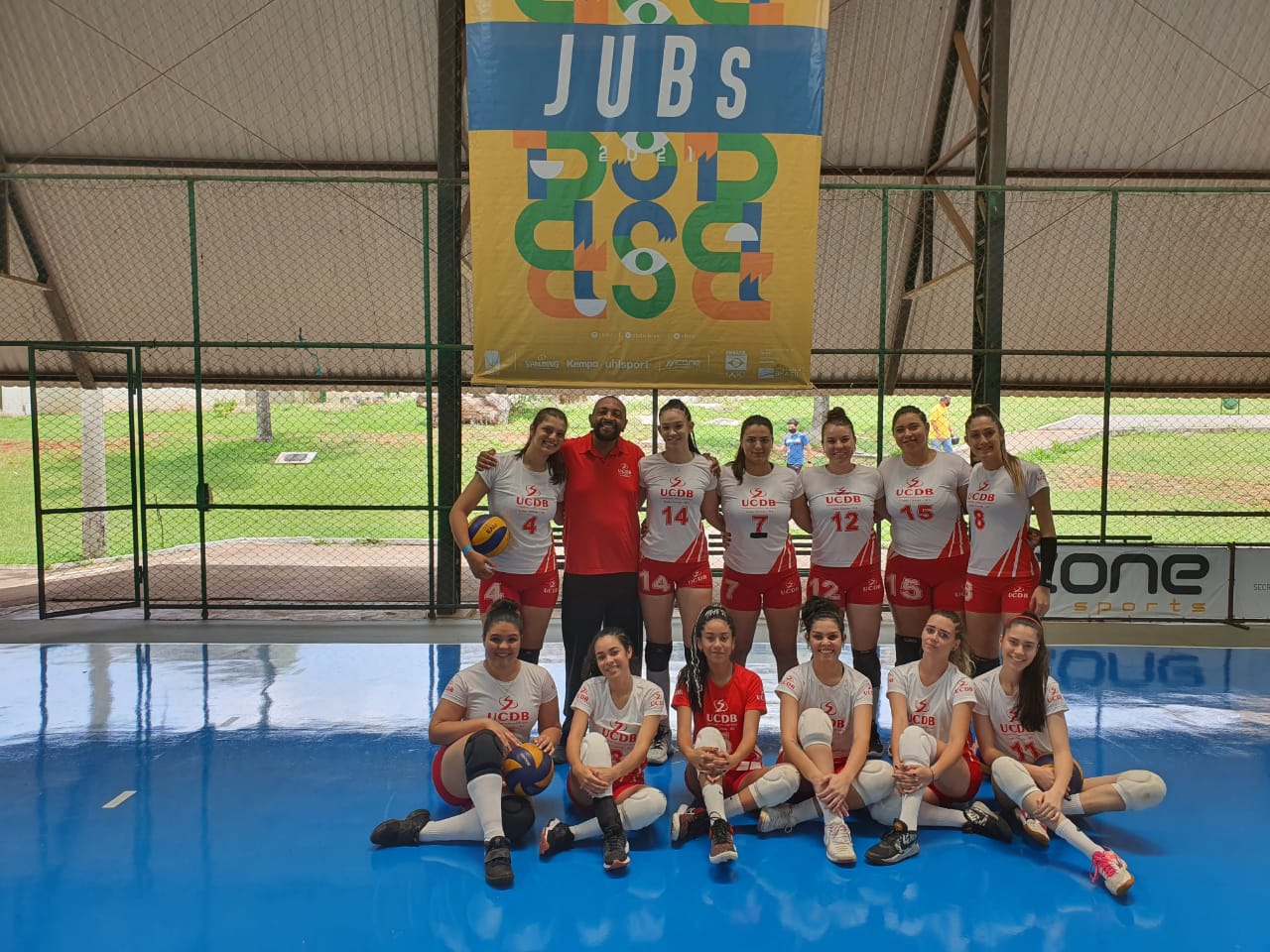 Equipe de vôlei feminina vence por 3 sets a zero a Unifap no JUBs 2021