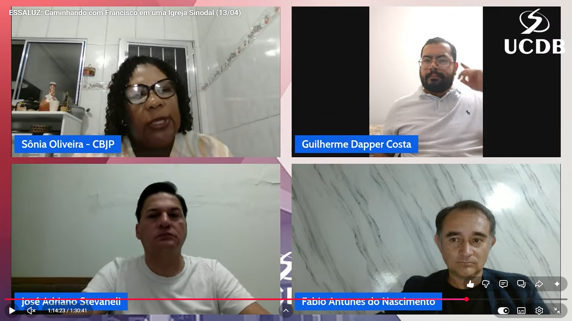 Lideranças debatem sinodalidade e protagonismo leigo em MS