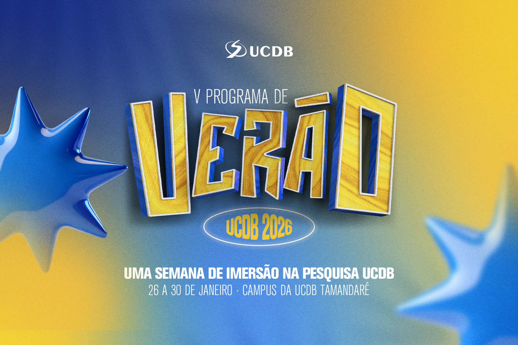 UCDB prorroga até sexta as inscrições para o Programa de Verão