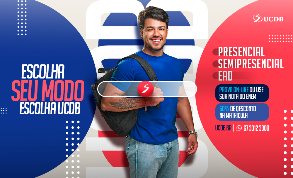 UCDB abre inscrições para o Vestibular de Inverno 2026
