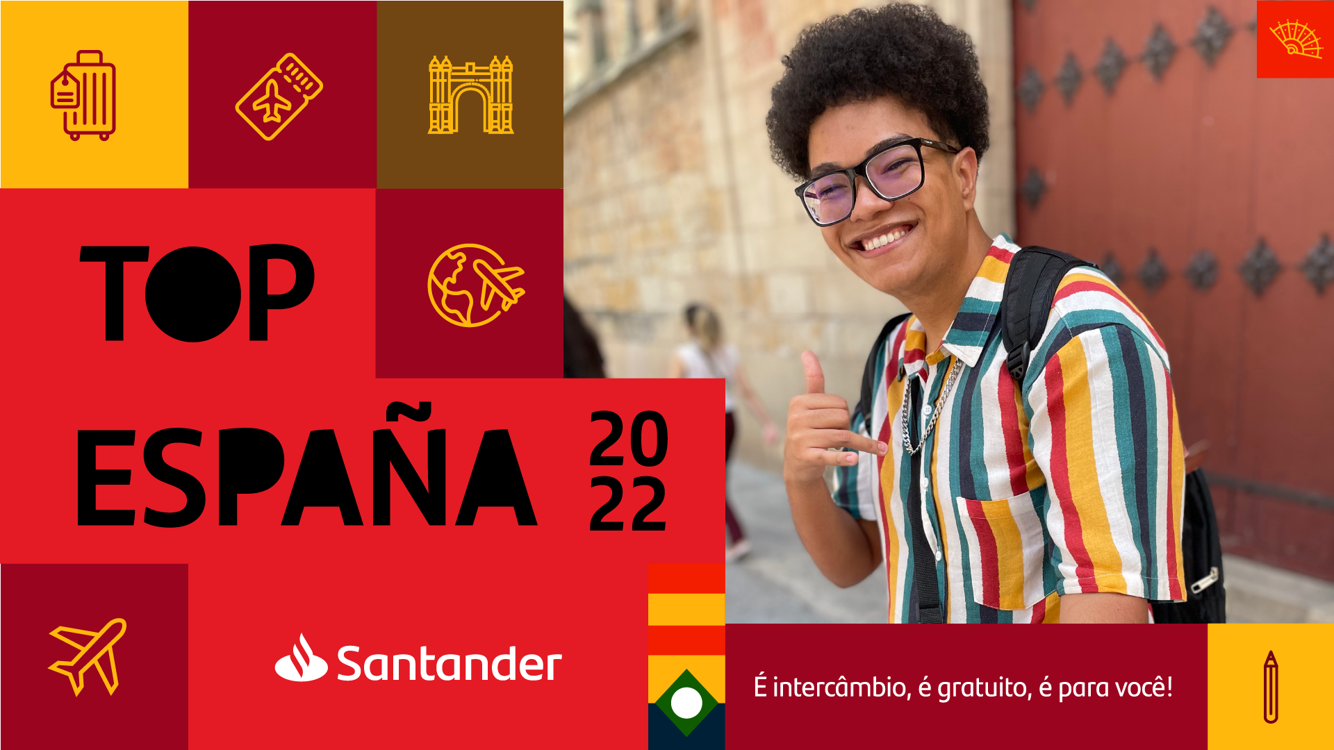 Termina na próxima semana prazo para se inscrever no programa Top España Santander
