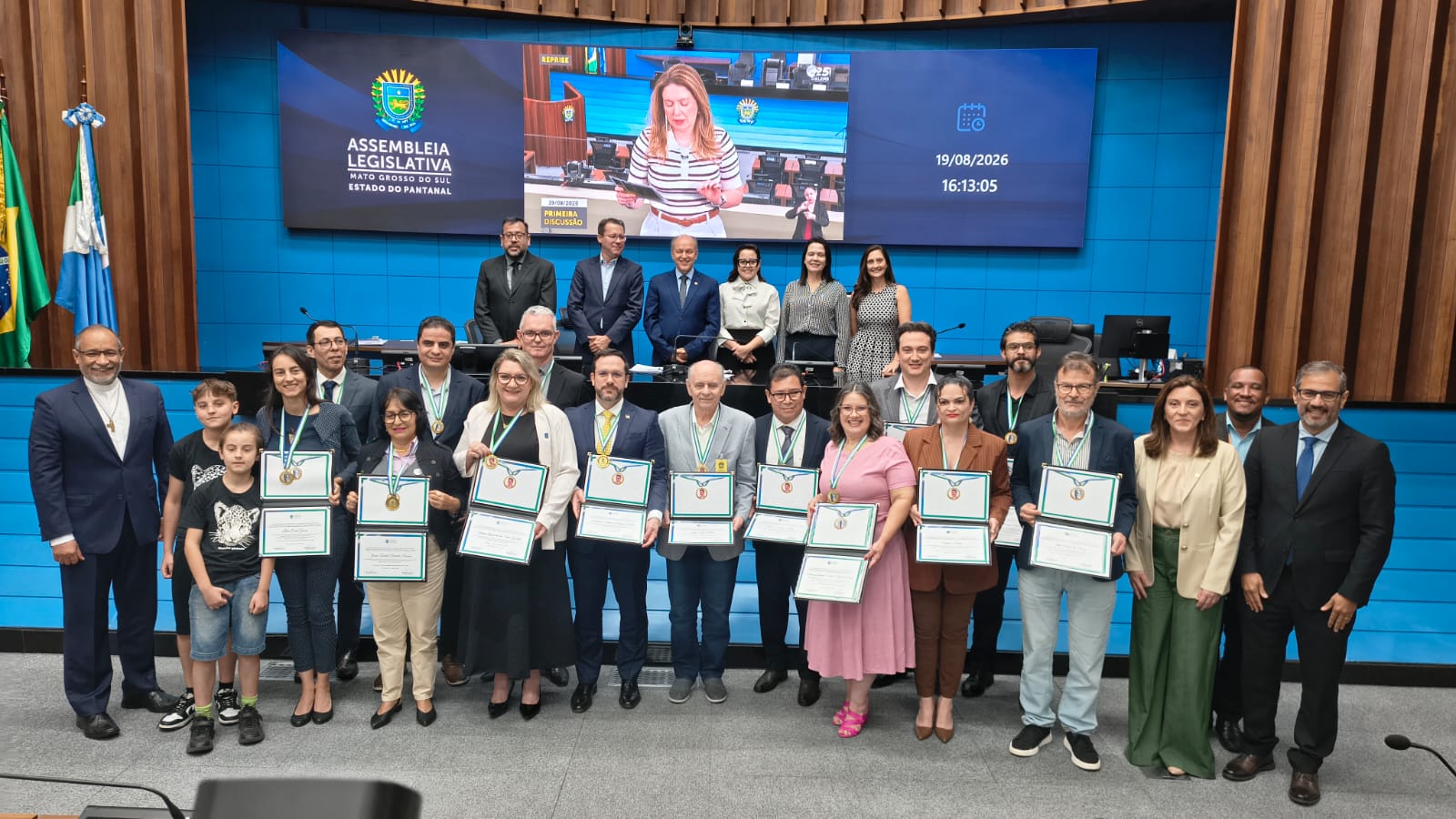 Pró-Reitores da UCDB são homenageados no Dia Estadual da Educação Superior