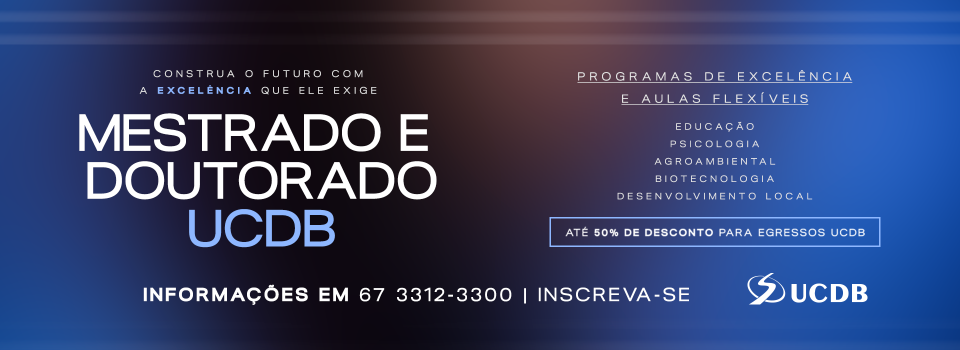 Mestrado e Doutorado UCDB 