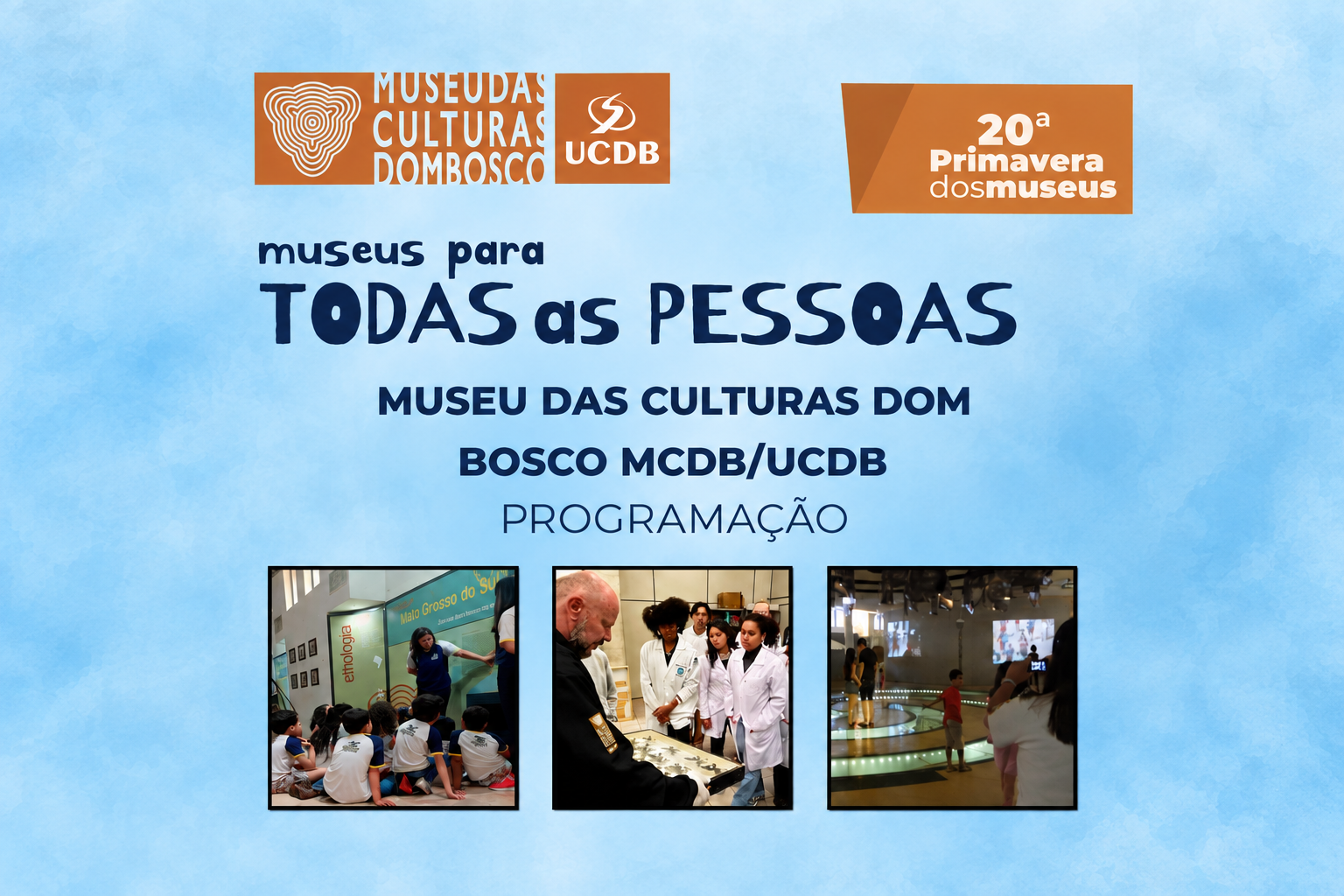 Museu das Culturas Dom Bosco participa da 20ª Primavera dos Museus com programação especial