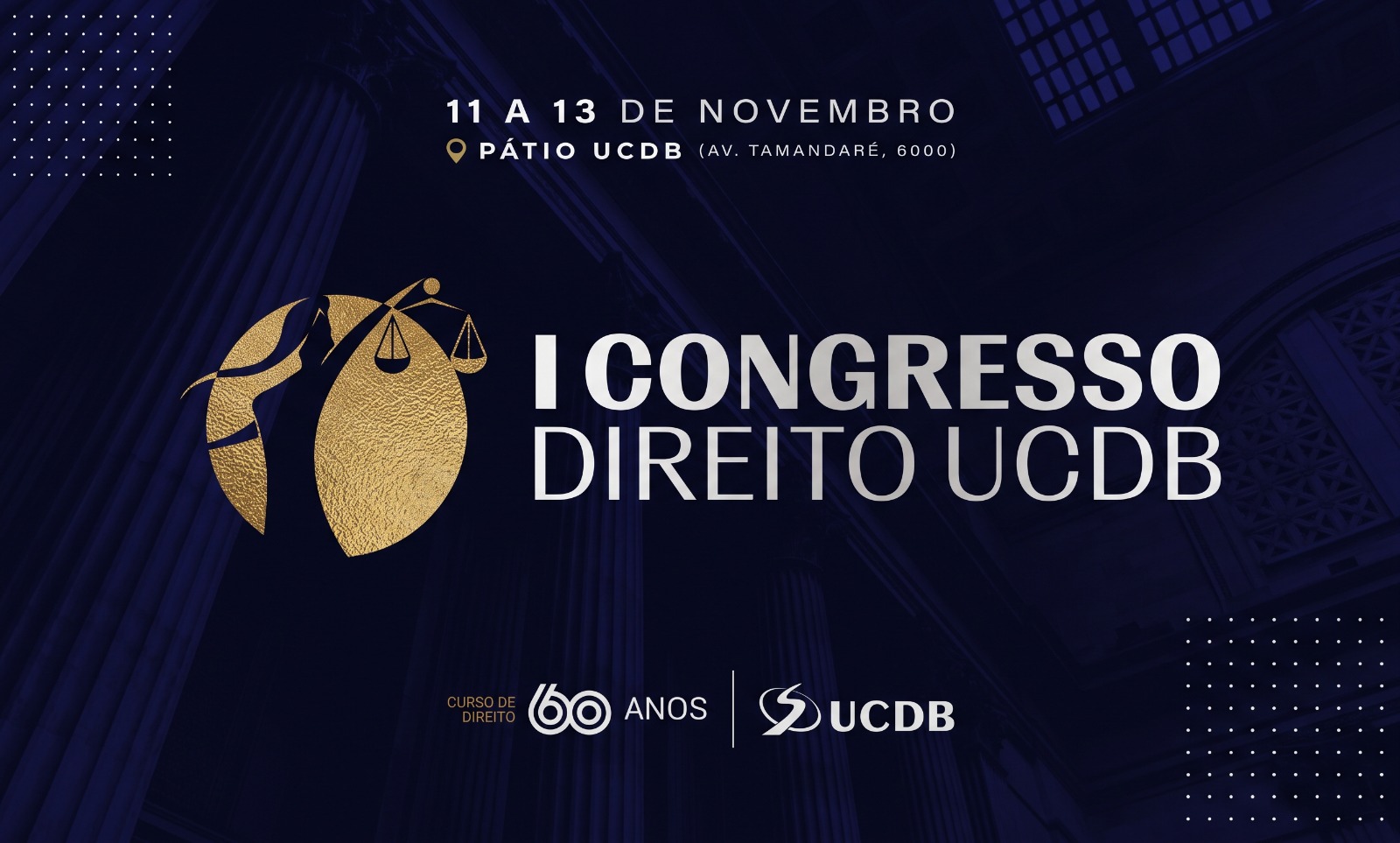 Abertas inscrições para o I Congresso Direito UCDB