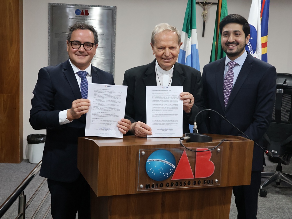 Católica celebra parceria com OAB/MS e ESA/MS