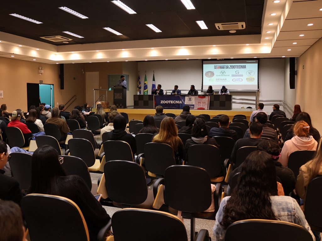 Semana da Zootecnia da UCDB debate mercado de trabalho, inteligência artificial e produção animal