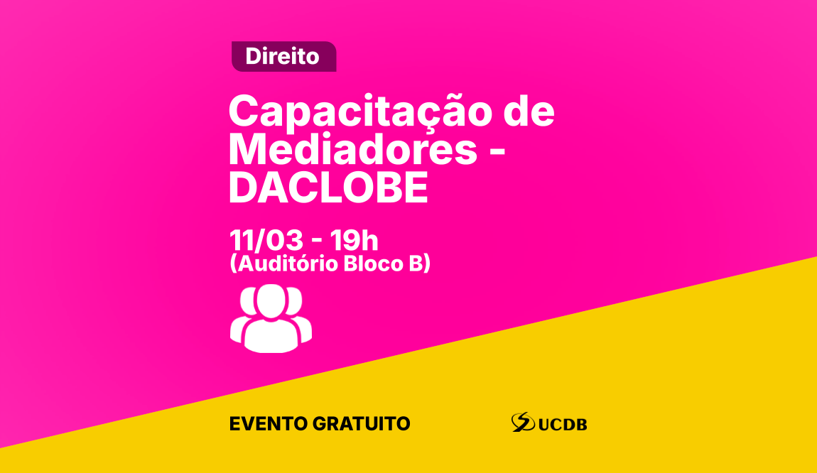 Capacitação de Mediadores - DACLOBE