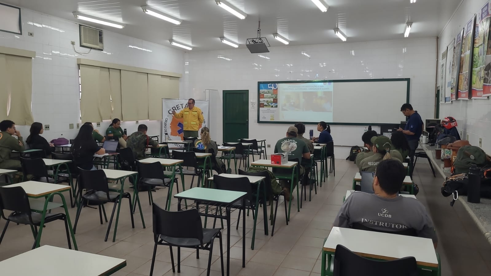 UCDB sedia curso de prevenção e combate a incêndios florestais