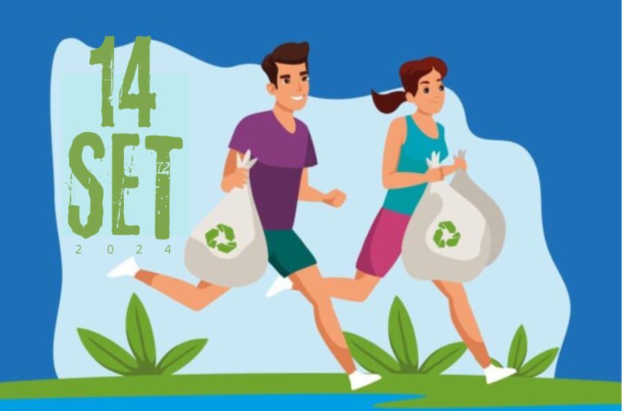 Curso de Educação Física da UCDB promove caminhada e coleta de resíduos