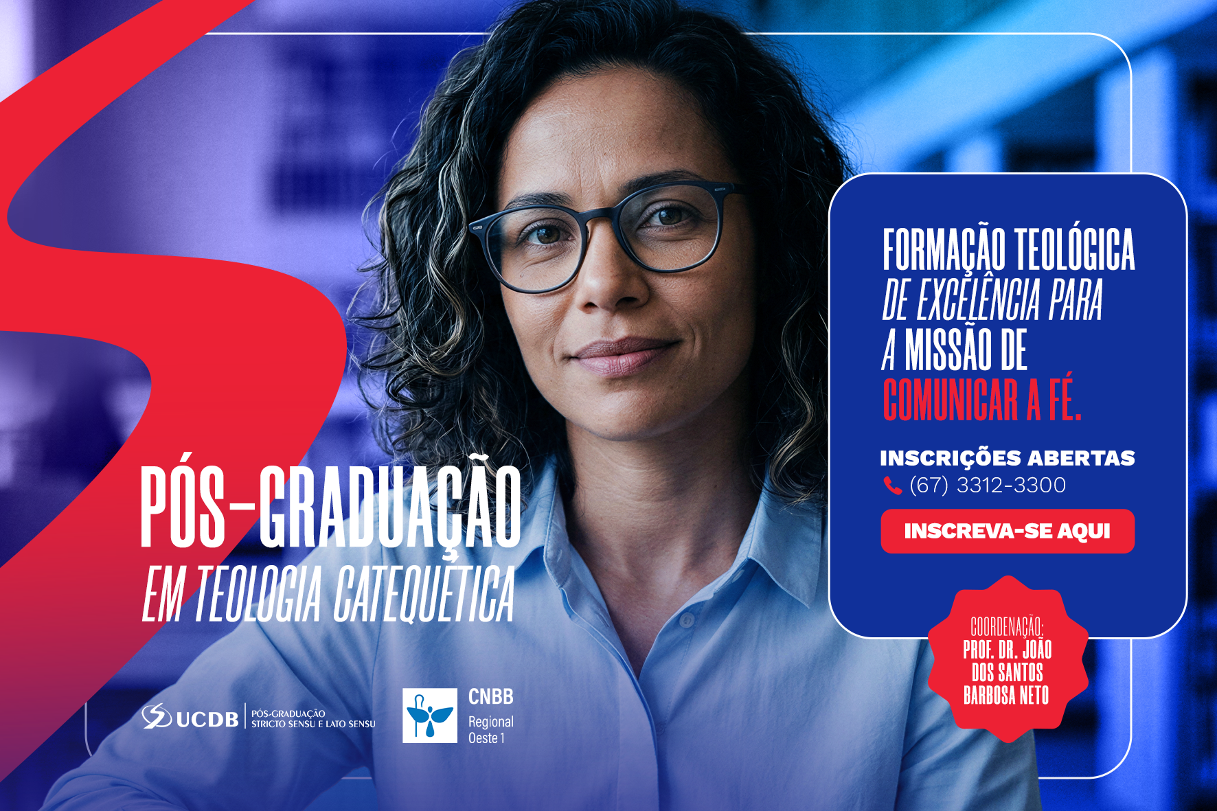 UCDB e CNBB abrem inscrições para pós-graduação em Ministério da Catequese: Identidade e Missão