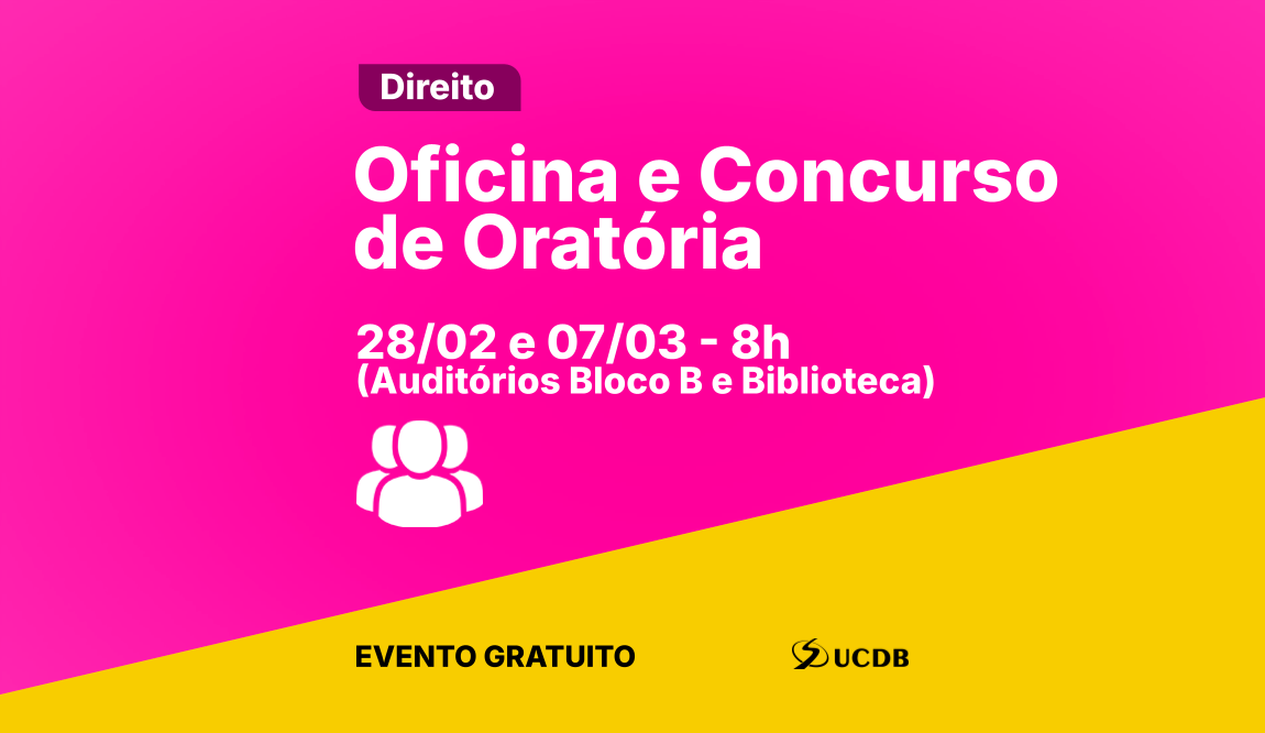 Oficina e Concurso de Oratória