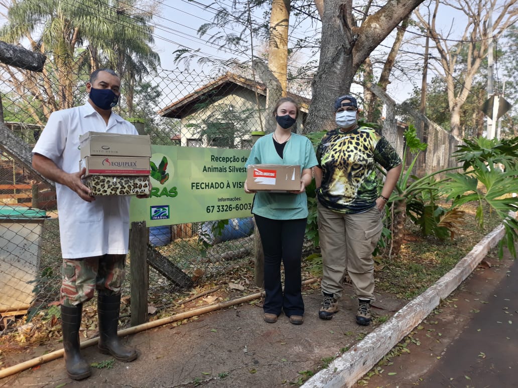 UCDB doa medicamentos para socorrer animais que fogem das queimadas | UCDB