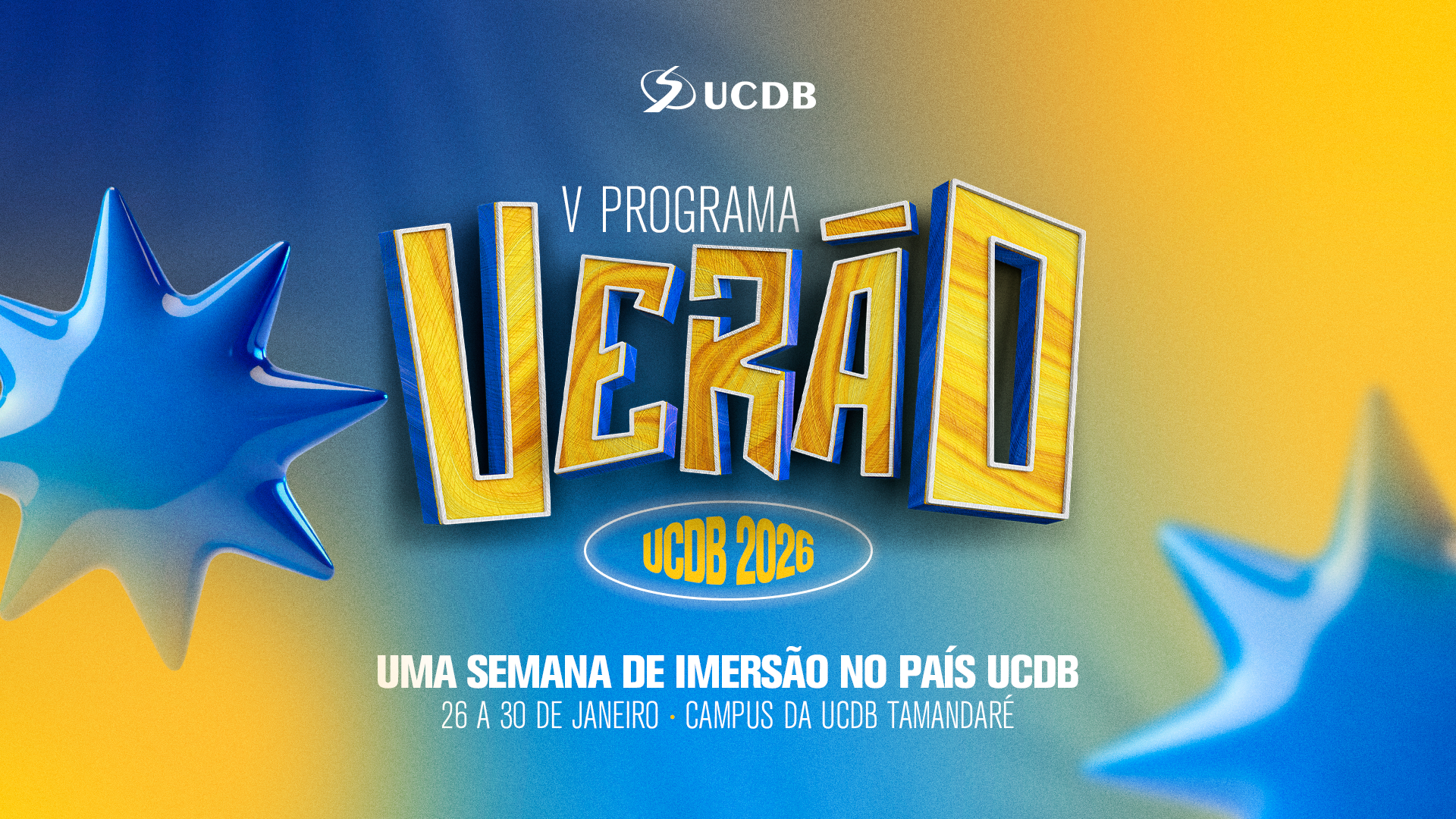 V Edição Programa de Verão UCDB 2026