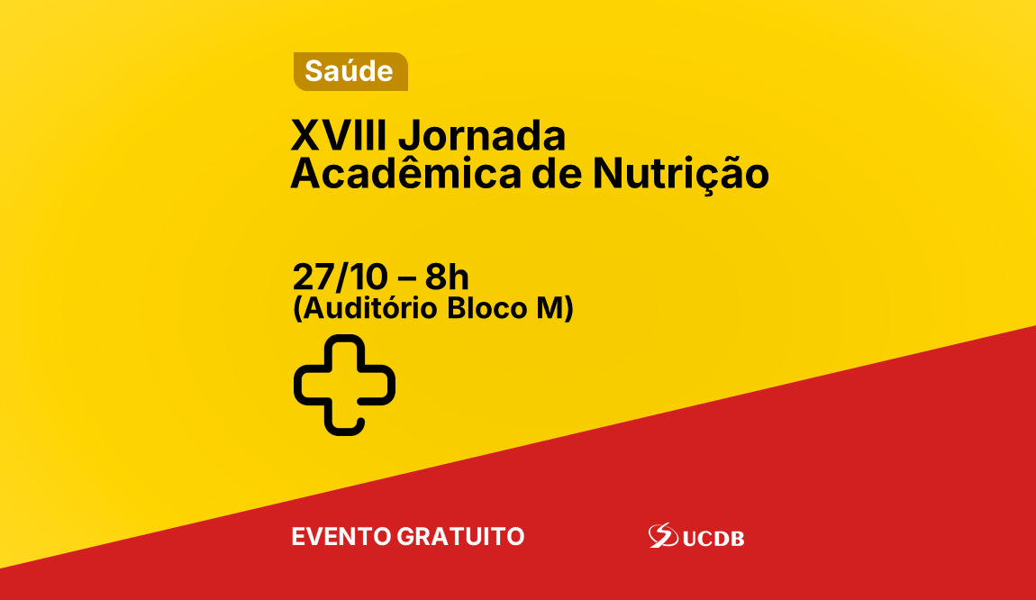 XVIII JORNADA ACADEMICA DE NUTRIÇÃO