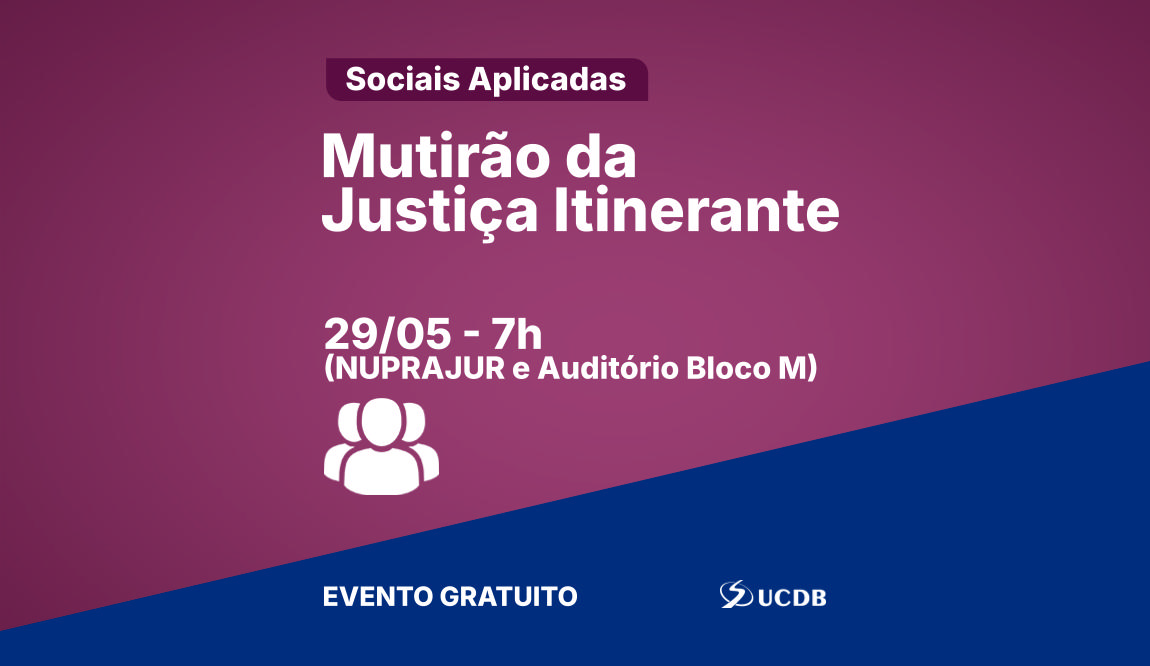 Mutirão da Justiça Itinerante