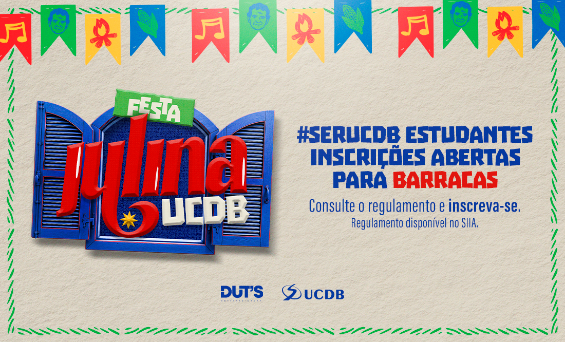 Acadêmicos podem participar da Festa Julina da UCDB comandando as barracas de comidas típicas