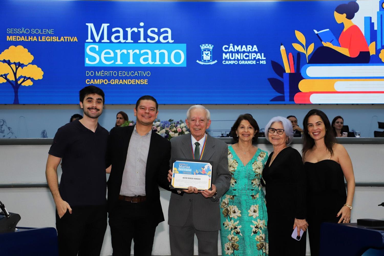 Docentes da UCDB recebem Medalha Marisa Serrano do Mérito Educativo Campo-grandense