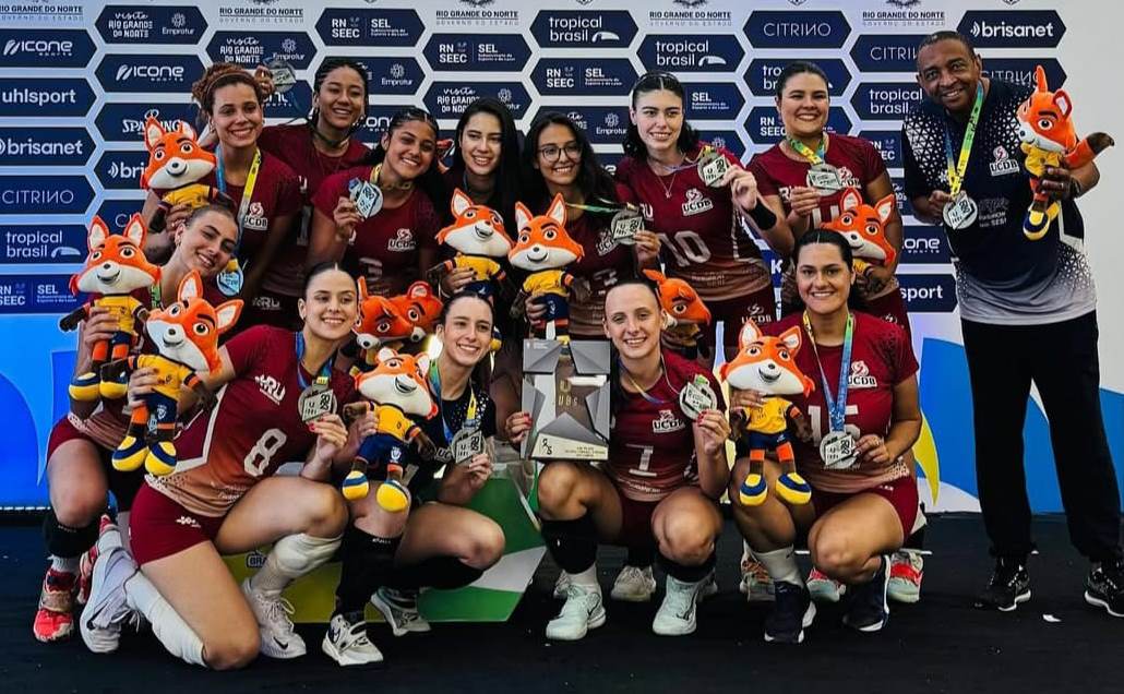 Equipe feminina de vôlei da UCDB conquista o vice-campeonato no JUBs 2025