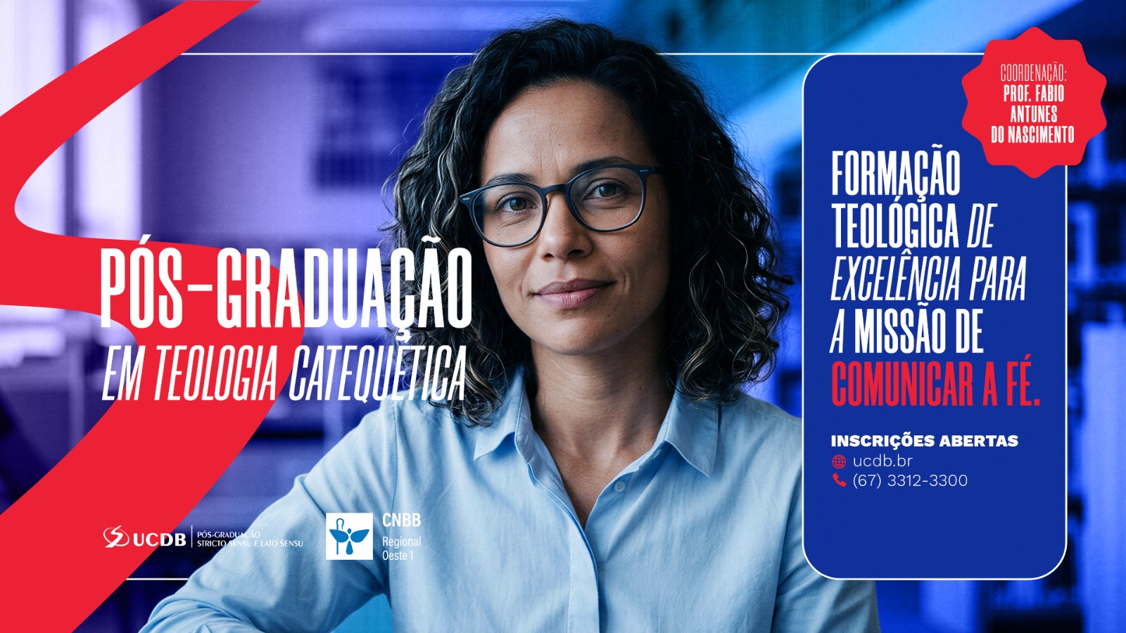 UCDB e CNBB abrem inscrições para pós-graduação em Ministério da Catequese: Identidade e Missão