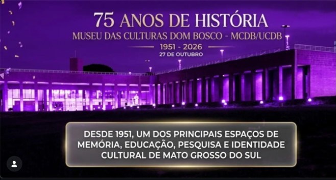 Museu das Culturas Dom Bosco terá entrada gratuita nesta terça-feira