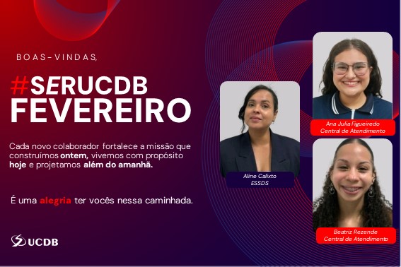 Em fevereiro, UCDB admitiu 19 colaboradores docentes e administrativos