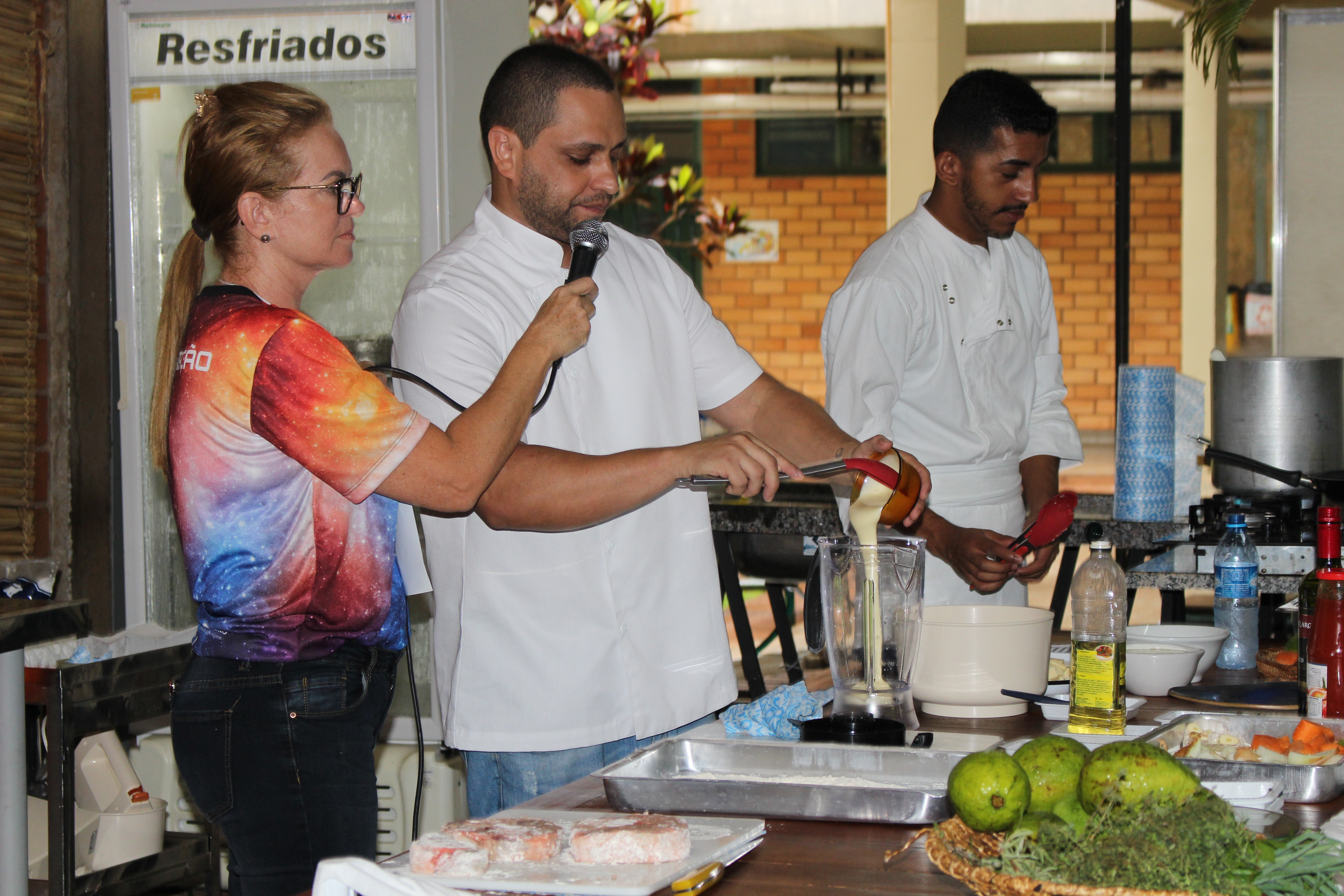 SABERES: Congresso teve oficina de gastronomia com lotação máxima