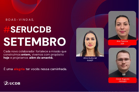 UCDB contrata 13 novos colaboradores em setembro