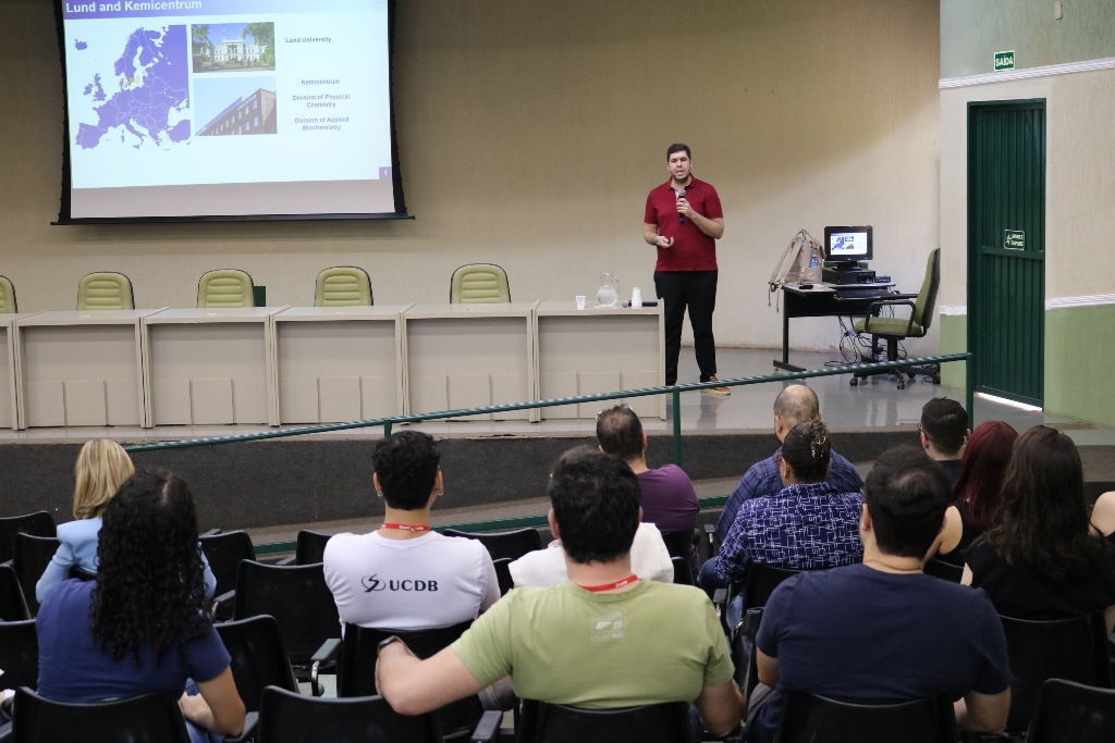 Pesquisador italiano ministra aula magna do Programa de Pós-graduação em Biotecnologia da UCDB