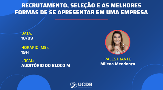 Curso de Administração promove palestra sobre recrutamento e seleção